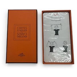 Hermès Cartes à Nouer Set de Tarjetas para Anudar Pañuelos Otro