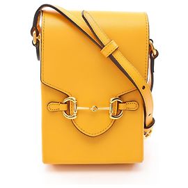 Mini borsa Gucci Horsebit 1955 Giallo