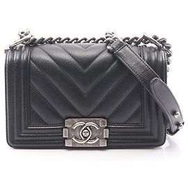 Borsa a tracolla Chanel Boy Small Nero