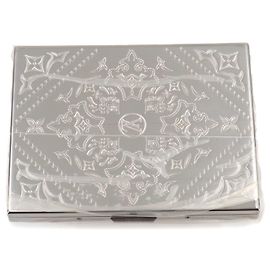 Portacigarette in argento Louis Vuitton Argento
