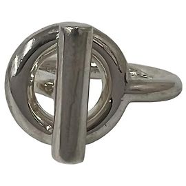 Hermès Anillo Echappé HERMES en plata de ley 925 Plata
