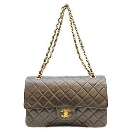 Chanel Lambskin Shoulder Bag Black