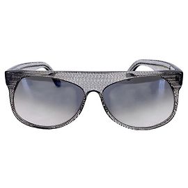 Autre Marque . Aviator Mogadishu Sunglasses with Black & White Pattern Grey