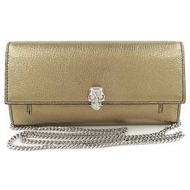 Alexander McQueen WALLET Portafoglio D'oro