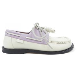 Loewe Leather Sneakers White Other