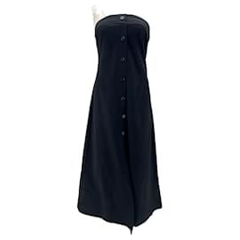 Robe noire en coton Samsoe & Samsoe S Noir