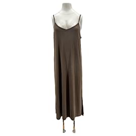 Autre Marque Robe marron en viscose SUGAR & SPICE M Marron