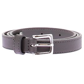 Autre Marque THE FRANKIE SHOP Ledergürtel Grau Grau