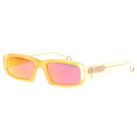 Jacquemus Solaires oranges rectangles Yellow