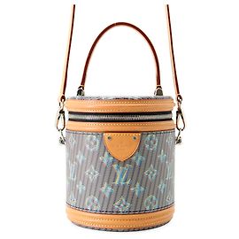 Sac à main Louis Vuitton Monogram LV Pop Cannes Bleu