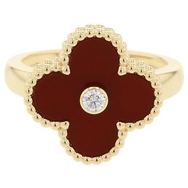 Autre Marque Anillo Alhambra de Van Cleef & Arpels en oro amarillo Otro