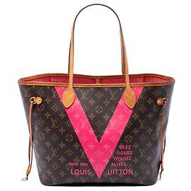Louis Vuitton Marron Édition Limitée Monogram Grenade V Neverfull MM Marron