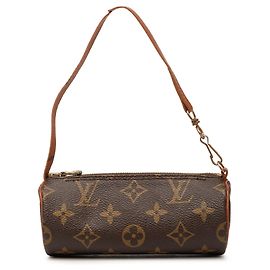 Pochette Papillon Monogram Marrone Louis Vuitton Marrone