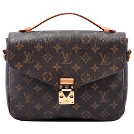 Louis Vuitton Marron Monogram Pochette Metis Marron