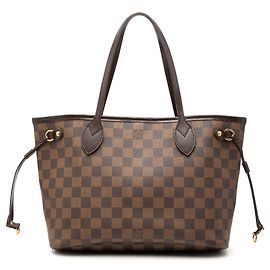 Louis Vuitton Marrom Damier Ebene Neverfull PM Marrom
