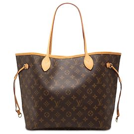 Louis Vuitton Marron Monogram Neverfull MM Marron