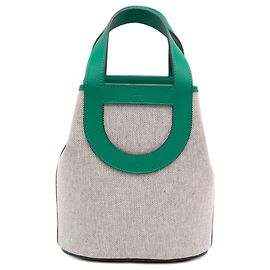 Hermès Gray Toile et Swift In the Loop 18 Autre