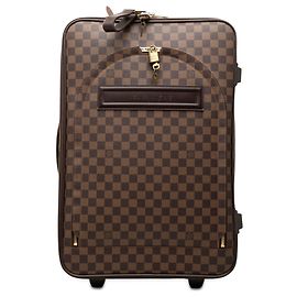 Louis Vuitton Marrom Damier Ebene Pegase Legere 55 Marrom