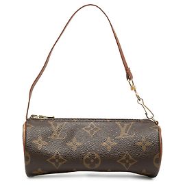 Pochette Papillon Louis Vuitton Marron Monogram Marron