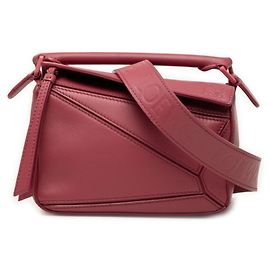 Loewe Anagram Puzzle Mini Handbag Pink