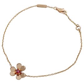 Bracciale Frivole Mini Charm Van Cleef & Arpels D'oro