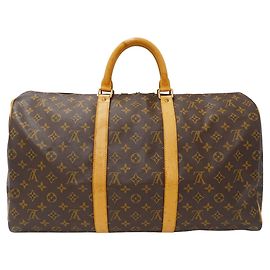 Bolso Boston en Canvas Monogram Louis Vuitton Castaño