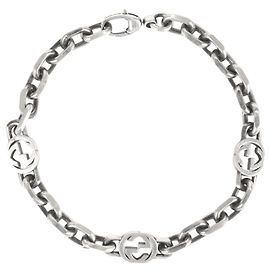 Gucci Silver 925 Charm Bracelet Silvery