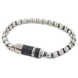 Pulsera Charm Monogram Eclipse Louis Vuitton Negro Monograma