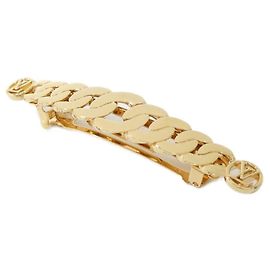 Louis Vuitton Accessoires Chev 2D Gold Barrette Doré
