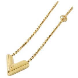 Colar Essential V Louis Vuitton M00857 Dourado