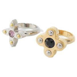 Louis Vuitton Ring Love Letters M M65247 Silber Golden