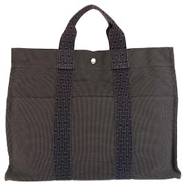 Hermès Hermes Herline MM Tote Bag Gray Grey