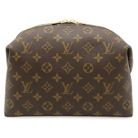 Pochette Cosmetici Monogram Louis Vuitton GM Marrone