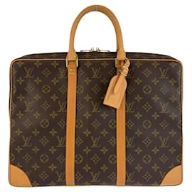 Pasta de documentos Louis Vuitton Monogram Marrom