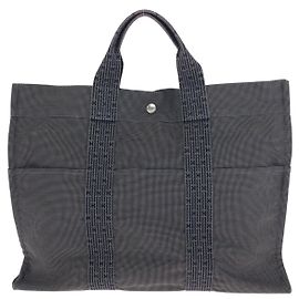 Hermès Hermes Herline MM Tote Bag Gray Grey