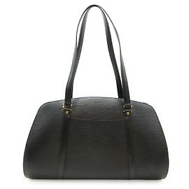 Bolsa Boston Louis Vuitton Epi Solferino GM Preto