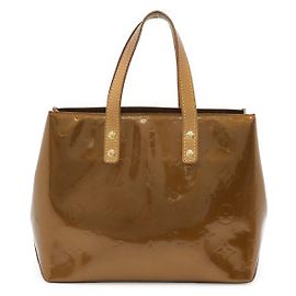 Louis Vuitton Vernis Reade PM Tote Bag Metallic Bronze
