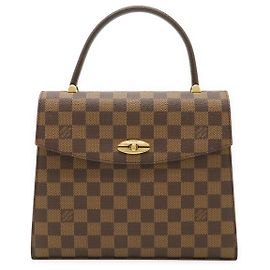 Bolso Louis Vuitton Damier Malletier Castaño