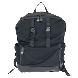 Fendi Nylon/Leather Backpack Black