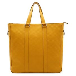 Sac cabas Louis Vuitton Damier Infini Neo Tadao Jaune