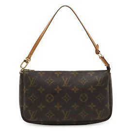 Louis Vuitton Monogram Pochette Accessoires Marrone