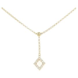 Autre Marque Collier en diamant Au750 Doré