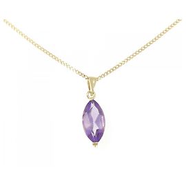 Autre Marque Collier en Améthyste Au750 Violet