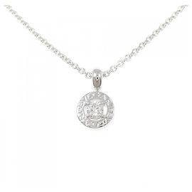 Bulgari Colar de pingente em ouro branco 18K e diamante Bvlgari Outro