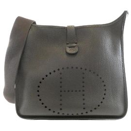 Hermès Borsa a Spalla Hermes Evelyne II GM Damier ebene