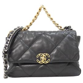 Borsa a Spalla Chanel 19 Line AS1161 Nero