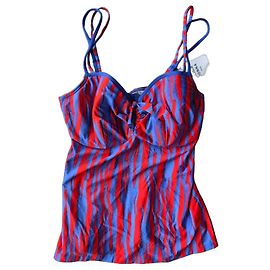 Autre Marque Top de bikini Prima Donna Wild Stripes Roja Azul
