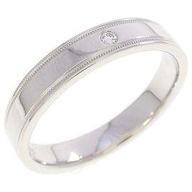 Tiffany & Co. Double Milgrain Platinring Andere