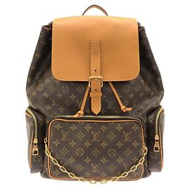 Louis Vuitton Monogram Trio Backpack Brown