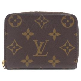 Portafoglio Monogram Zippy Louis Vuitton Marrone